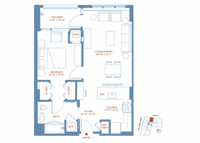 apartment 2106 plan